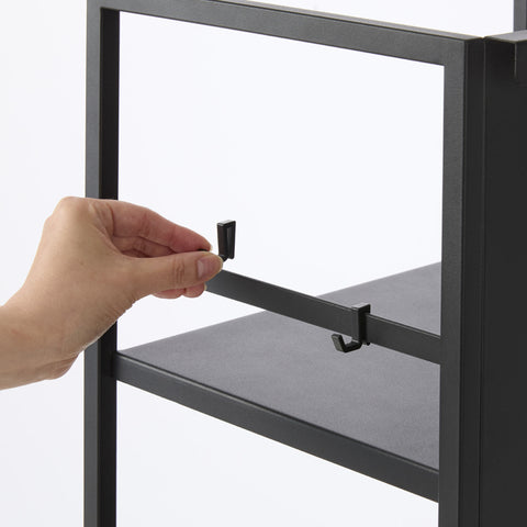 Yamazaki Tower Opbergtrolley 3-laags semi gesloten