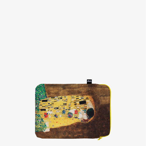 LOQI Laptop Sleeve Large - The Kiss gerecycled