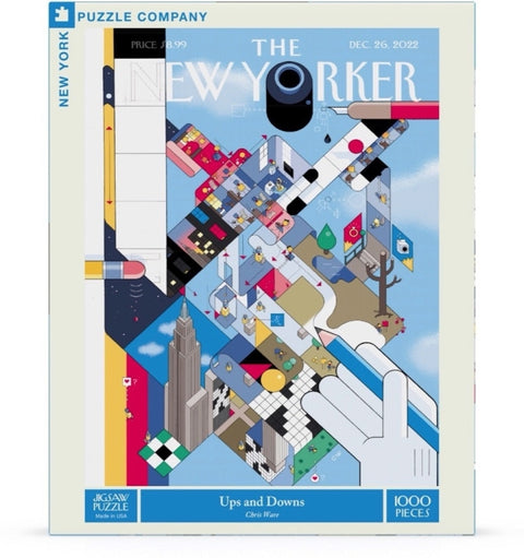 New York Puzzle Company Puzzel Ups-and-downs - 1000 stukjes