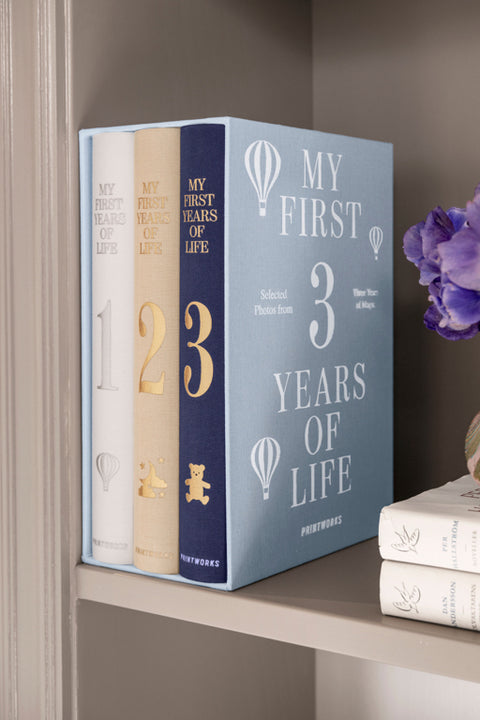 Printworks Baby Album set van 3 - My First 3 Years