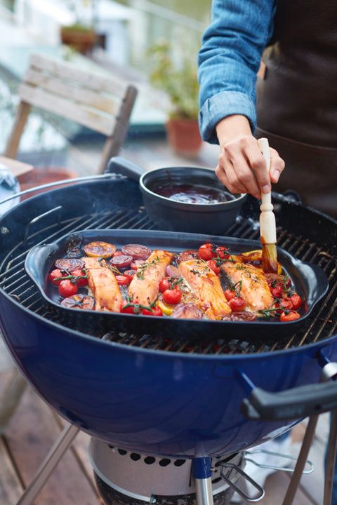 Emile Henry BBQ Bakplaat E-Box - 425x275x40mm - Truffe