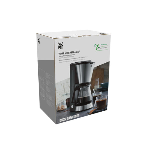 WMF KITCHENminis Aroma koffiemachine met glazen kan