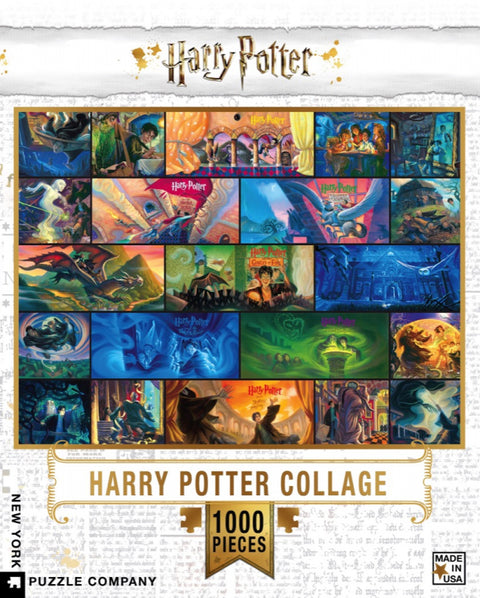 New York Puzzle Company Puzzel Harry Potter Collage - 1000 stukjes