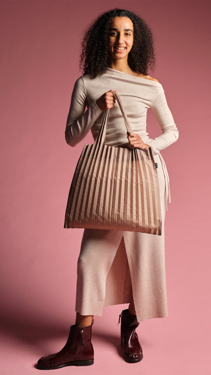 LOQI Bag Large - Pleated