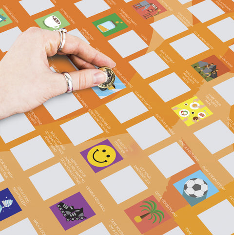 Gift Republic Krasposter - 100 Things To Do For Your Wellbeing