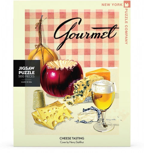 New York Puzzle Company Puzzel Cheese Tasting - 500 stukjes