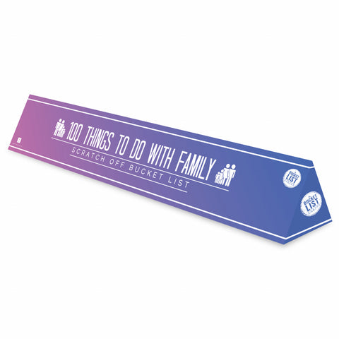 Gift Republic Krasposter - 100 Things To Do With Family