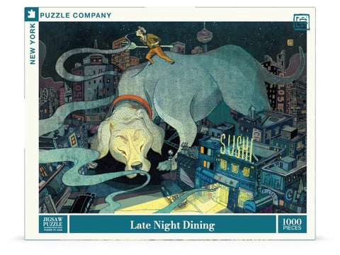 New York Puzzle Company Puzzel Late Night Dining - 1000 stukjes
