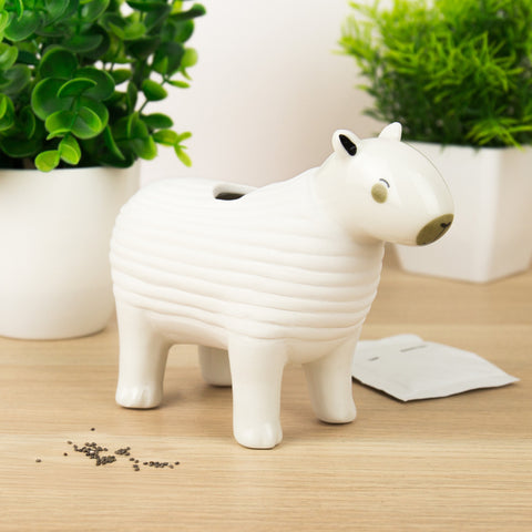 Gift Republic Plantenpot met chiazaden - Capybara