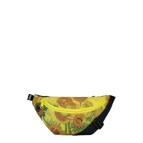 LOQI Bum Bag Large - Sunflowers gerecycled