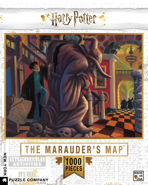 New York Puzzle Company Puzzel The Marauder's Map - 1000 stukjes