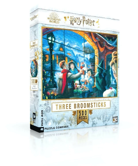 New York Puzzle Company Puzzel Three Broomsticks - 500 stukjes