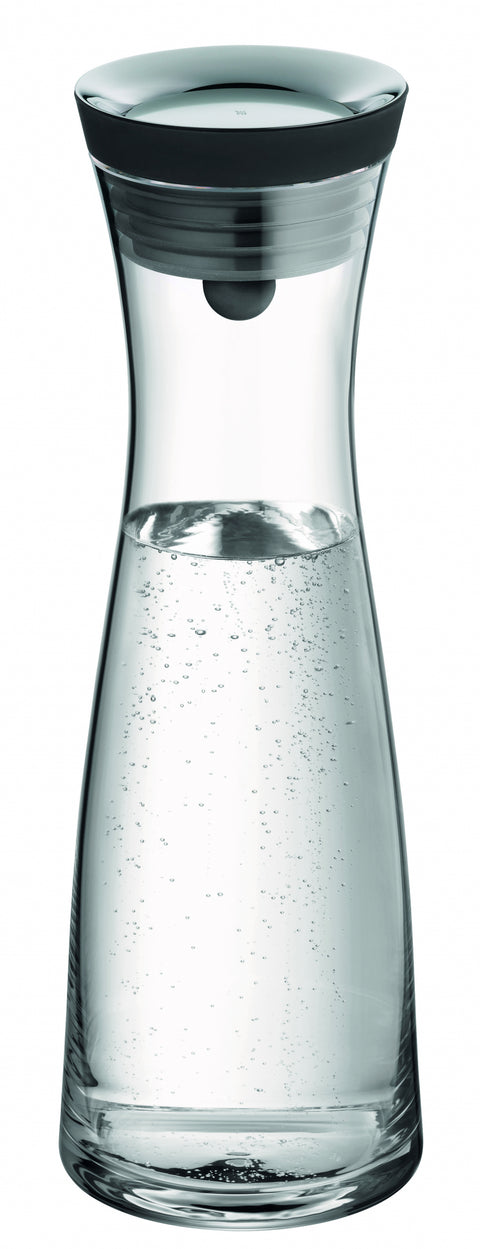 WMF Basic Waterkaraf - 1Ltr - Zwart/Zilver