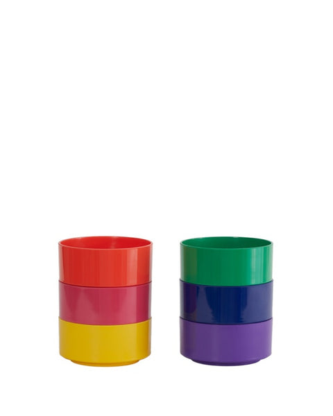 Heller Max Schalen set 6-delig - Ø127mm - H 57mm