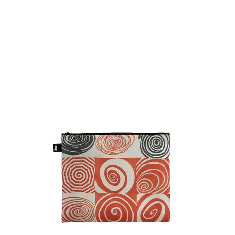 LOQI Zip Pockets - Spirals gerecycled