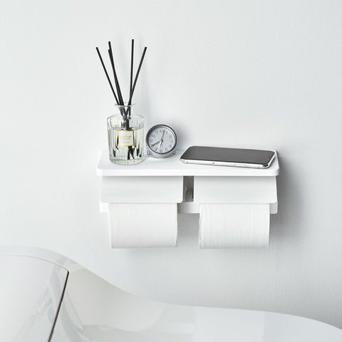 Yamazaki Tower Toiletrolhouder dubbel wandmontage