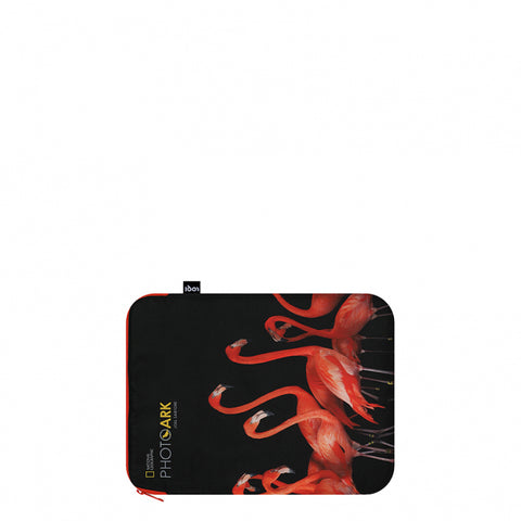 LOQI Laptop Sleeve Large - Flamingos gerecycled