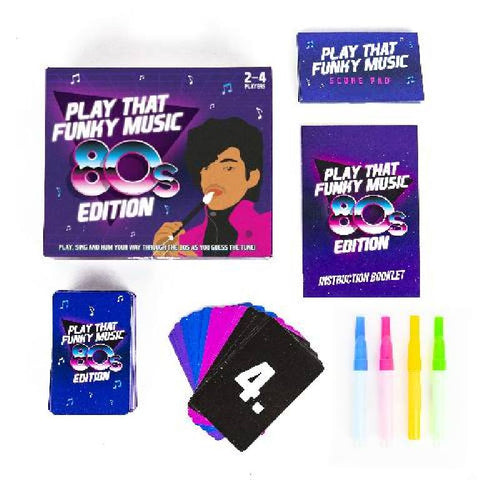 Gift Republic Kaartspel - Play that Funky Music 80s Edition