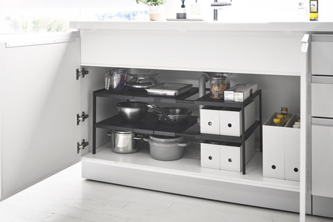 Yamazaki Tower Organizer uitschuifbaar 2-laags