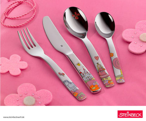 WMF Kids Bestekset 4-delig Princes Anneli (zonder Swarovski steen)