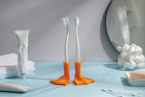 Ototo Tandenborstelhouder Duck Clean set van 2