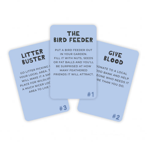 Gift Republic Kaartenset - 100 Ways To Help The Community