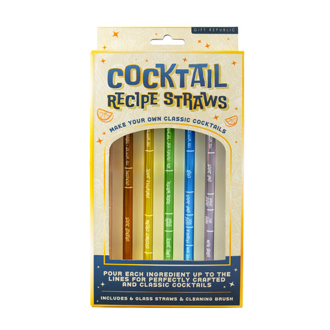 Gift Republic Drinkrietjes Cocktail Recipe