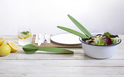 Peleg Design Citruspers en saladebestek 2-in-1 Juicepair