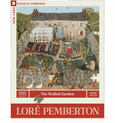 New York Puzzle Company Puzzel The Walled Garden - 500 stukjes