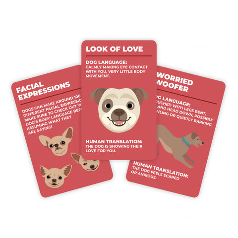 Gift Republic Kaartenset - How to speak dog