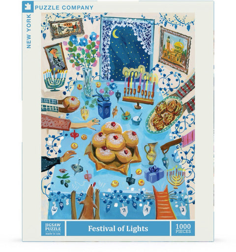 New York Puzzle Company Puzzel - Festival of Lights - 1000 stukjes