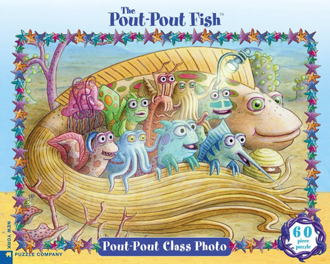 New York Puzzle Company Puzzel Pout Pout Class Photo - 60 stukjes