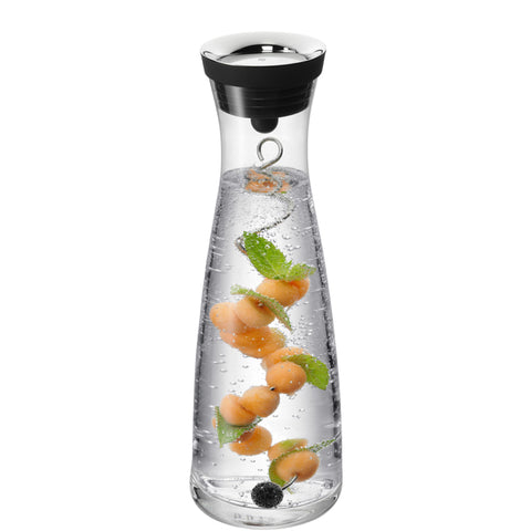 WMF Basic Waterkaraf - 1.5Ltr - Zwart/Zilver