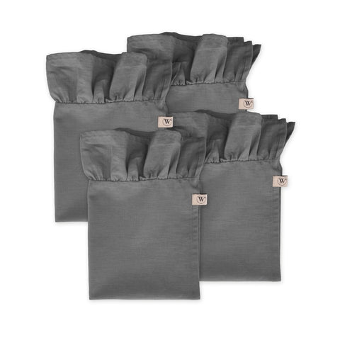 Walra Servet Set Lovely Linen Ruffles 4-delig