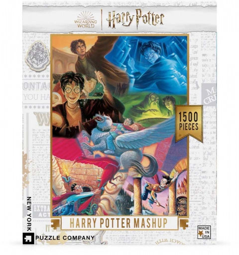 New York Puzzle Company Puzzel Harry Potter Mashup - 1500 stukjes