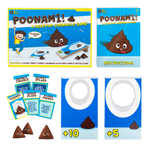 Gift Republic Spel - Poop Toss Game (Poonami)