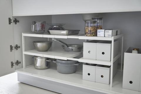 Yamazaki Tower Organizer uitschuifbaar 2-laags