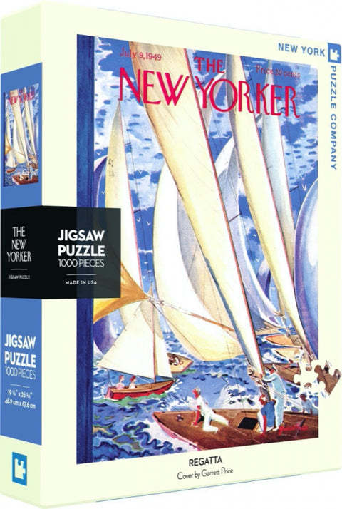 New York Puzzle Company Puzzel Regatta - 1000 stukjes