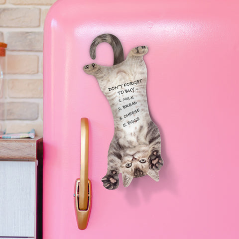 Mustard Notitieblok - Cat Hanging