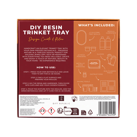 Gift Republic DIY kit - Resin Trinket Tray