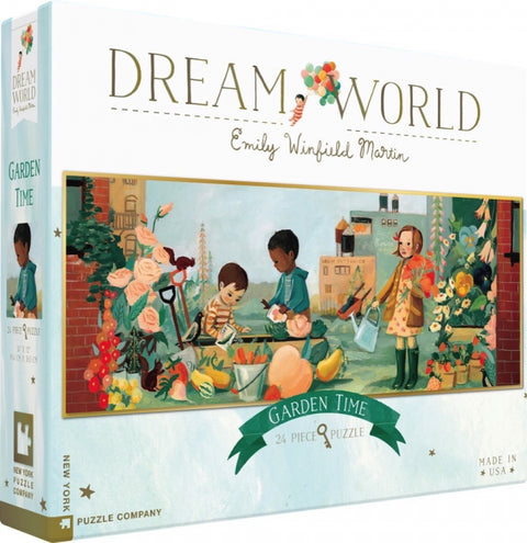 New York Puzzle Company Vloerpuzzel Garden Time - 24 stukjes