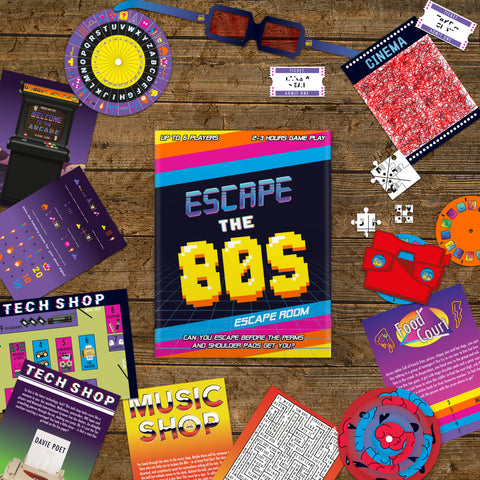 Gift Republic Bordspel - Escape the 80s