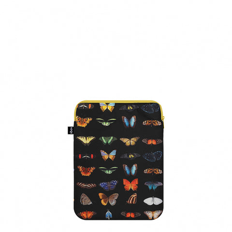 LOQI Laptop Sleeve Large - Butterflies and Moths gerecycled