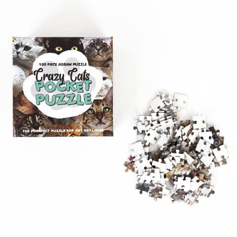 Gift Republic Minipuzzel - Crazy Cats