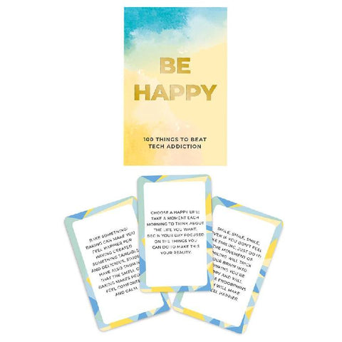 Gift Republic Kaartenset - Be Happy