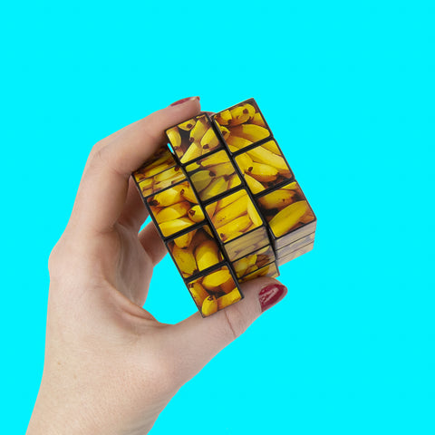 Gift Republic Rubiks kubus - Banana