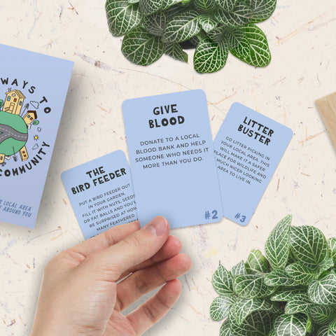 Gift Republic Kaartenset - 100 Ways To Help The Community