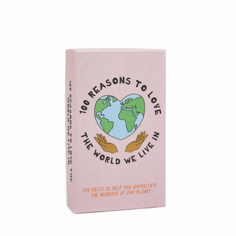 Gift Republic Kaartenset - 100 Reasons to Love The World We Live In