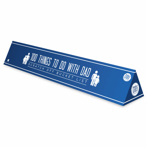 Gift Republic Krasposter - 100 Things To Do With Dad