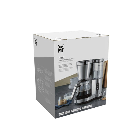 WMF Lono Filter koffiezetapparaat met glazen kan - 1.25Ltr